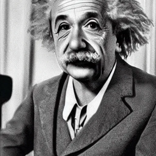 Prompt: announcment of a the new smash bros character 'Albert Einstein'