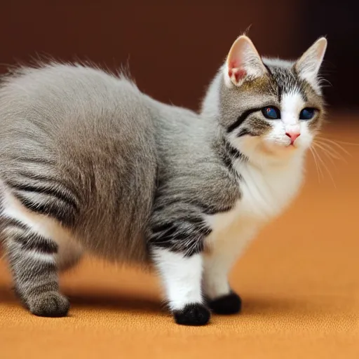 Image similar to a miniature cat