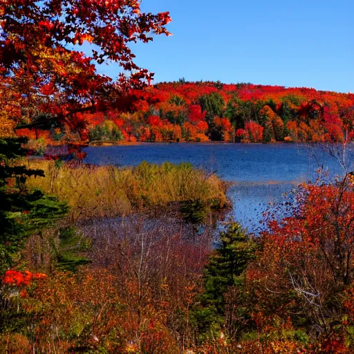Crisp Autumn Day In Maine Stable Diffusion OpenArt