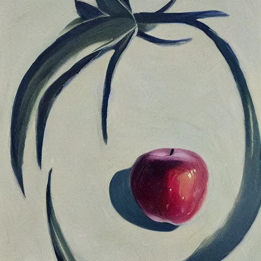 Prompt: apple by ivo jordanov, # artoftheday