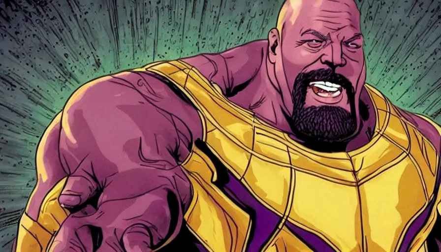 Prompt: uncle Phil as thanos