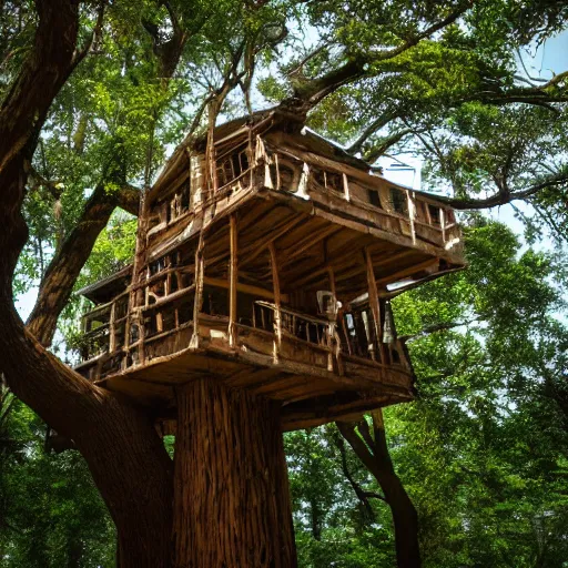 Prompt: tree house, histroric. cinematic, perfect lighting, myitical, giant, highly detailed