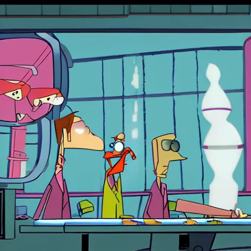 Image similar to Still from Dexter's Laboratory by Genndy Tartakovsky