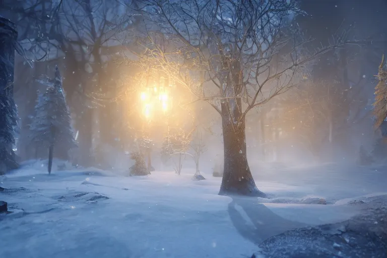 Image similar to a magical animation from a video game of a glowing coin , winter, volumetric lighting, cinematic lighting, insanely detailed, intricate, artstation, cgsociety, illustration, sharp focus