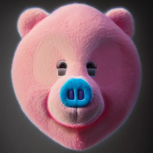 Prompt: hyperrealistic dslr film still of a heart care bear, stunning 8 k octane comprehensive 3 d render, inspired by istvan sandorfi & greg rutkowski & unreal engine, perfect symmetry, dim volumetric cinematic lighting, extremely hyper - detailed, extremely lifelike attributes & texture, intricate, masterpiece, artstation, stunning