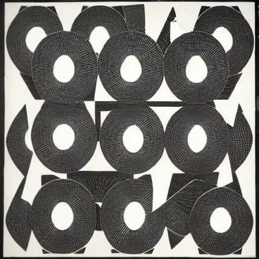 Image similar to a pattern made out of dices, black and white, woodcut, beardsley, aubrey, crepax, guido, moholy - nagy, laszlo