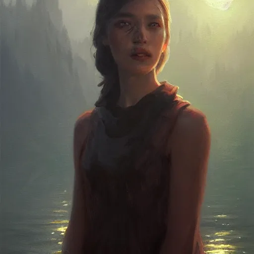 Prompt: cthulu portrait, dramatic light, lake background, 2 0 0 mm focal length, painted by stanley lau, painted by greg rutkowski, painted by stanley artgerm, digital art, trending on artstation