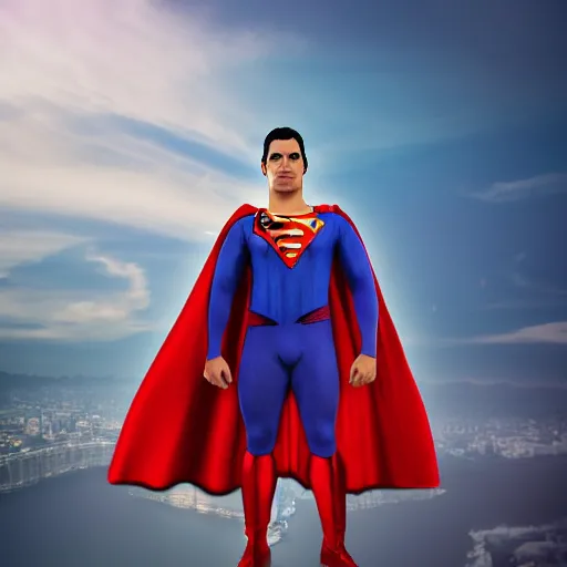 Image similar to Peruvian Superman, photorealistic, detailed, photography, 4k