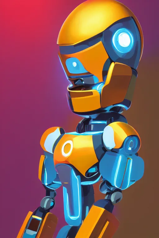 Image similar to metabots medabots medarotto medarot robot minimalist comics helmet mask neon cybereye, behance hd by jesper ejsing, by rhads, makoto shinkai and lois van baarle, ilya kuvshinov, rossdraws global illumination ray tracing hdr radiating a glowing aura