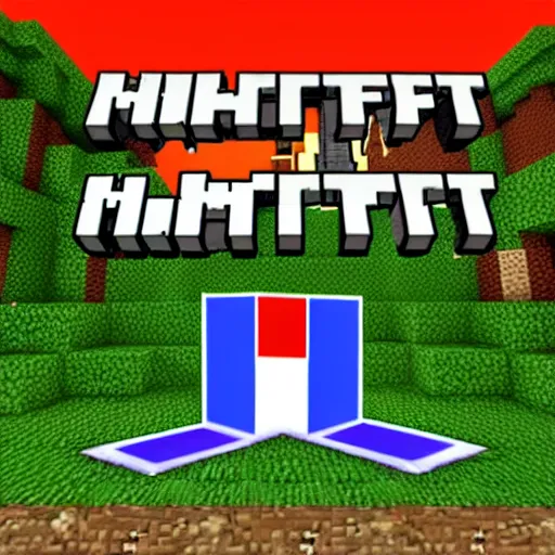 Image similar to new minecraft logo