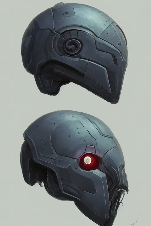 Image similar to sci - fi helmet concept by yintion j - jiang geping, lineart, oil painting, bungie, valve, neill blomkamp, concept sketches, rejected concepts, digital painting, highly detailed, artstation, sharp focus