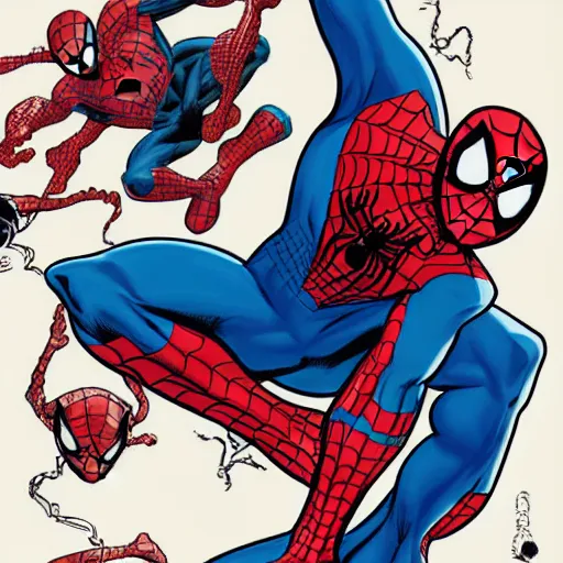 Image similar to spiderman by barbara canepa and elisabetta gnone