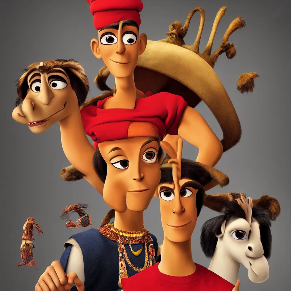 Prompt: Real life Kuzco from The Emperor's New Groove (2000). Professional Studio. Portrait in the style of Martin Schoeller. 4K. Ultra Detailed. Close-up. Low Light.