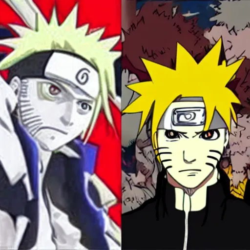 Prompt: Naruto looks like Joker