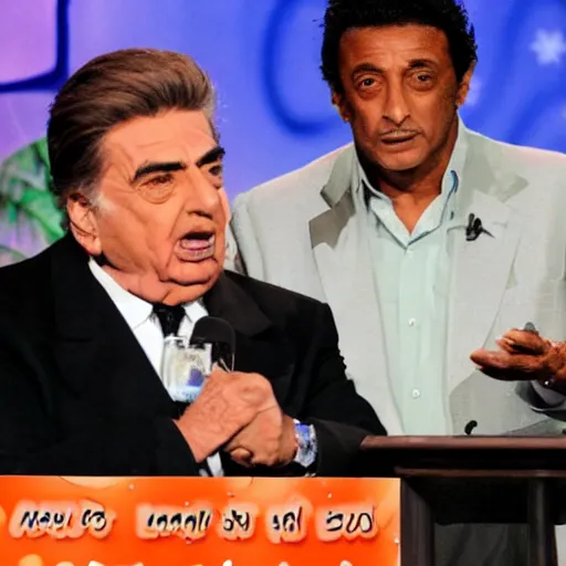 Image similar to don francisco surprised and exclamating nani, manga panel