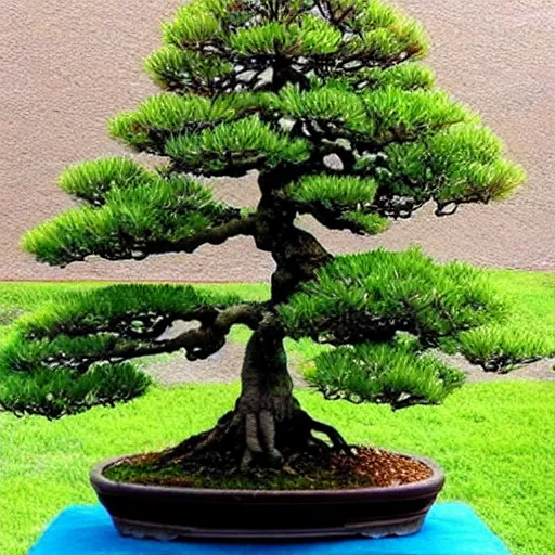 Prompt: beautiful photo of bonsai , very relaxing