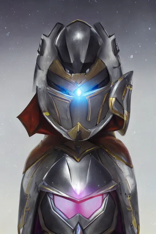 Image similar to helmet armor guardian destiny in witch queen illumination ray tracing hdr fanart arstation by sung choi robot ninja mask and eric pfeiffer and gabriel garza and casper konefal