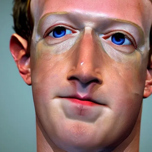 Prompt: mark zuckerberg's true form as a lizard man