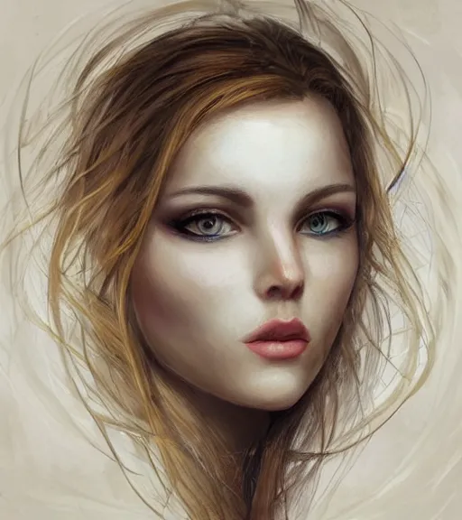 Image similar to Masterpiece. Beautiful Female face portrait. reddit.com/r/fantasy_art/top