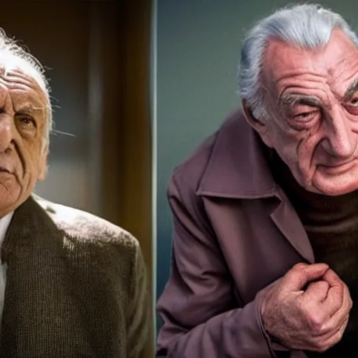 Image similar to Miloš Zeman as Hector Salamanca