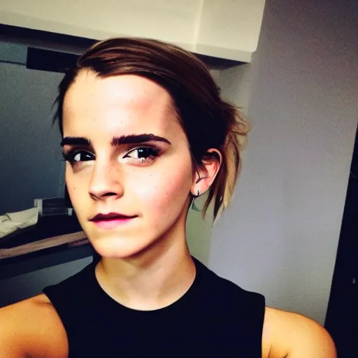 Image similar to selfie of emma watson