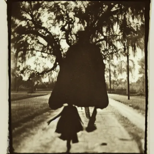 Prompt: shot of a complex cronenbergian disgusting and montruous creature in louisiana, southern gothic, photograph by diane arbus, bayou