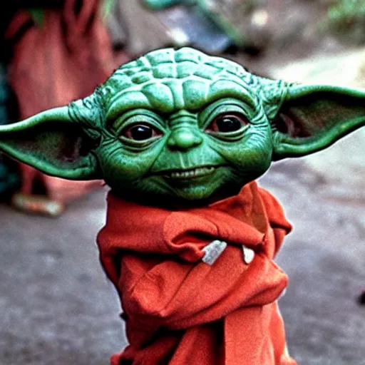 Image similar to yoda in vietnam