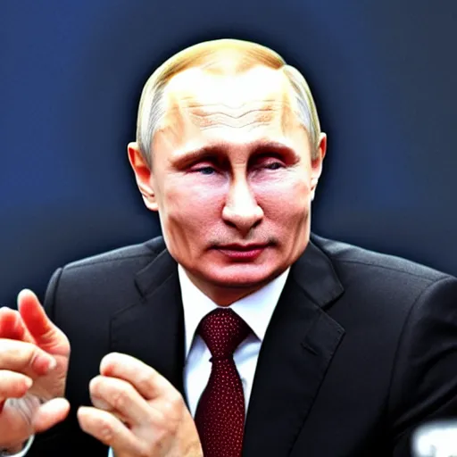 Image similar to putin teams up with a mysterious teenage putin