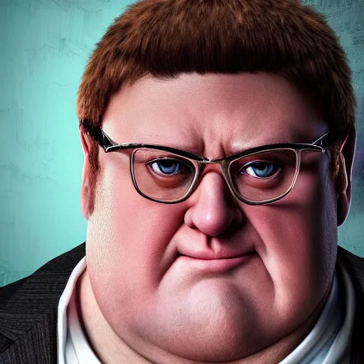 Image similar to stunning award winning hyperrealistic hdr 8 k highly detailed portrait photo of peter griffin as a real human