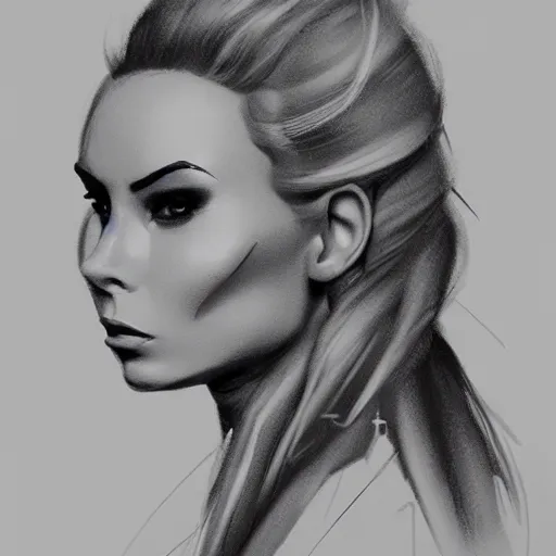 Image similar to portrait of isabelledeltore by disney concept artists, blunt borders, rule of thirds