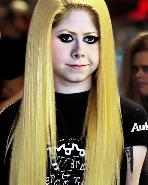 Prompt: Avril Lavigne's doppleganger conspiracy confirmed