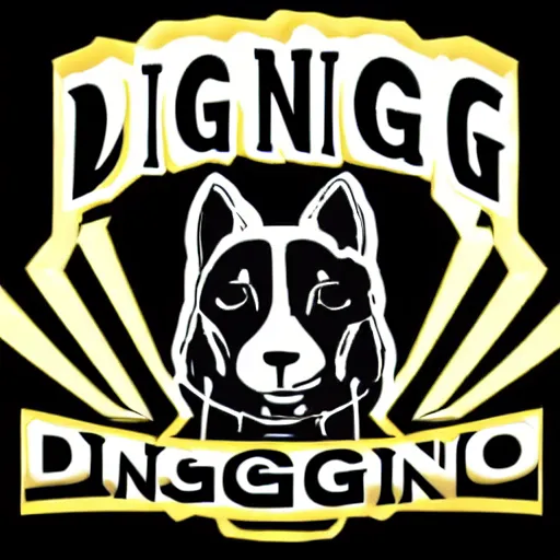 Prompt: logo for sgt dingo, the musician, rendered, rasterized, clean lines