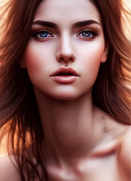 Image similar to a gorgeous greek female photo, professionally retouched, soft lighting, realistic, smooth face, full body shot, torso, dress, perfect eyes, sharp focus on eyes, 8 k, high definition, insanely detailed, intricate, elegant, art by artgerm and jason chan