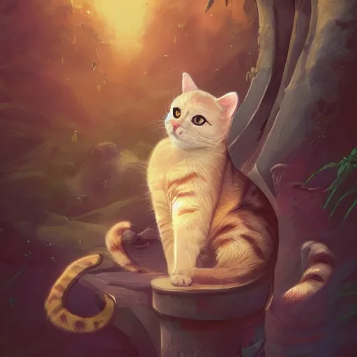 Image similar to cat theme logo, cat theme banner, cat design, art photography style, trending on artstation, warm light, lovely and cute, fantasy art, 8 k resolution