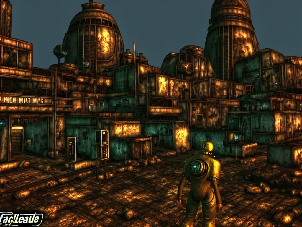Image similar to fallout 2 hd remastered screenshot unreal engine 5