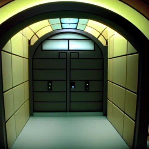 Image similar to gate room from the tv show star gate sg - 1