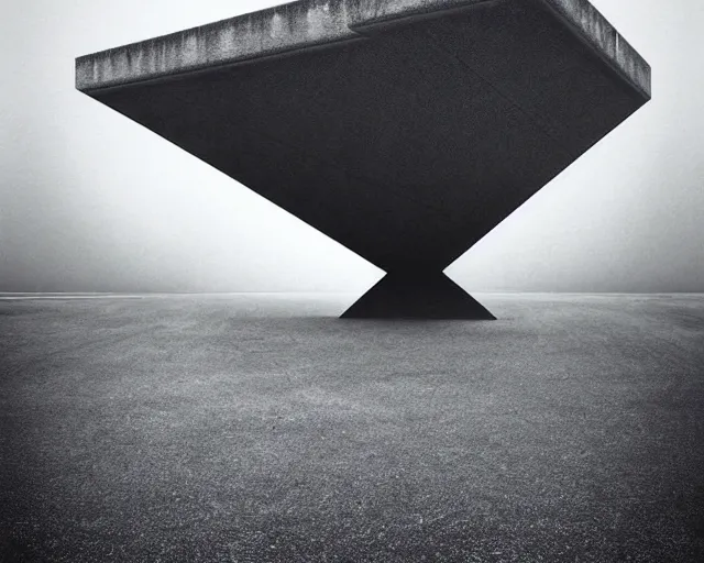 Image similar to surreal brutalism. futuristic art movement