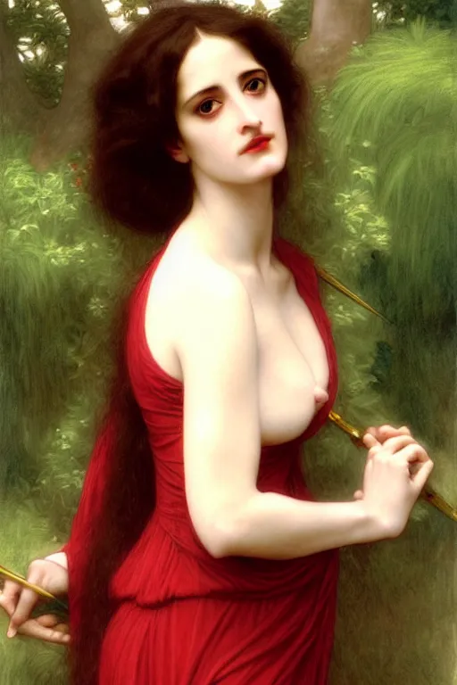 Image similar to eva green fairy, painting by rossetti bouguereau, detailed art, artstation