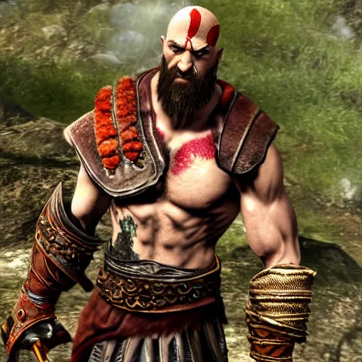 Image similar to kratos