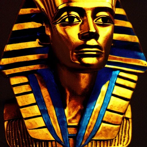 Prompt: pharaoh einstein portrait