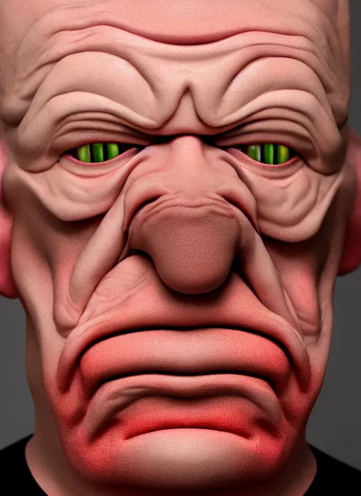 Prompt: 3 0 0 0 ( dr. john a. zoidberg ), portrait photography feroflex photorealistic studio lighting ektachrome detailed intricate face details, ultradetails, beautiful face