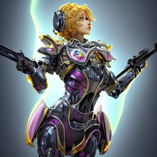 Image similar to studio portrait of lawful good colorful female holy mecha paladin absurdly beautiful, elegant, young sensual graceful woman, ultrafine hyperrealistic detailed face illustration by kim jung gi, irakli nadar, intricate linework, sharp focus, bright colors, matte, octopath traveler, final fantasy, unreal engine highly rendered, global illumination, radiant light, intricate environment