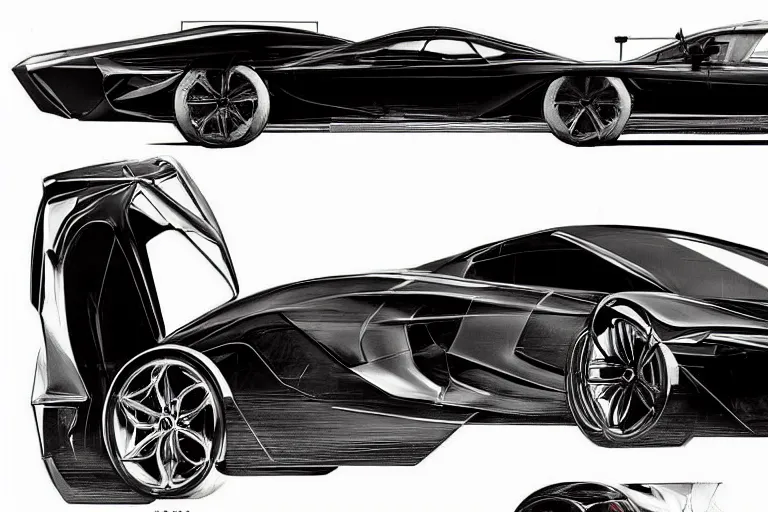 Image similar to Automotive design art, digital art, Frank Stephenson, gordon murray, trending on Behance, trending on artstation, trending on dezeen,