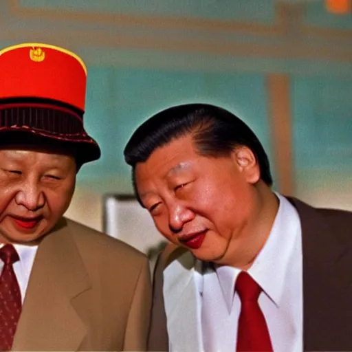 Prompt: xi jinping in fear and loathing in los vegas ( 1 9 9 8 )