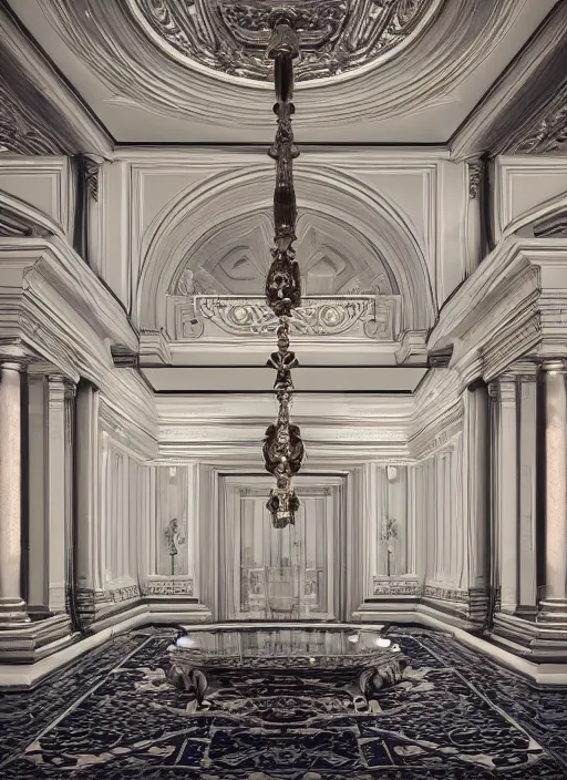 Prompt: Camilo Gc, symmetrical composition, cinematic, ornate, hyper realism, 8K, octane render, 8k