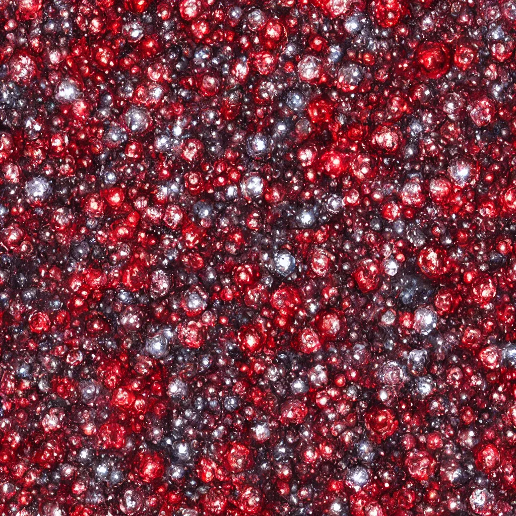 Image similar to red crystals texture, 8 k, photorealistic, ultra realistic, hyperrealistic