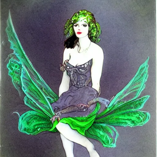 Image similar to the absinthe fairy