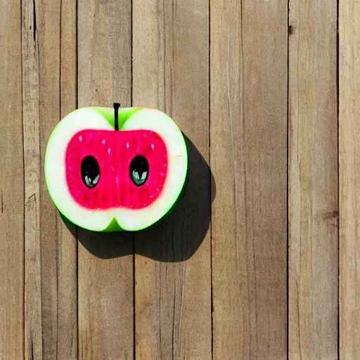 Prompt: apple - watermelon