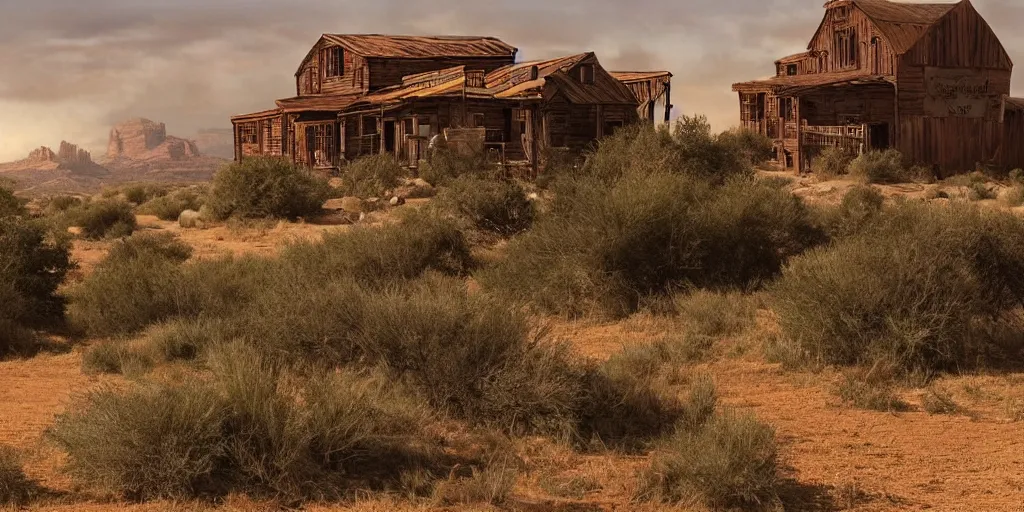 Image similar to wild west scenery