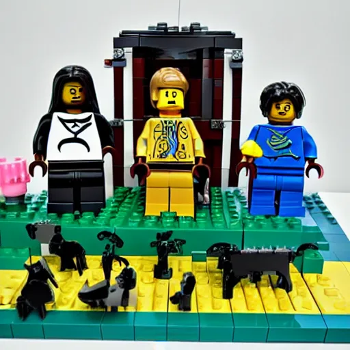 Image similar to lego set of bible stories